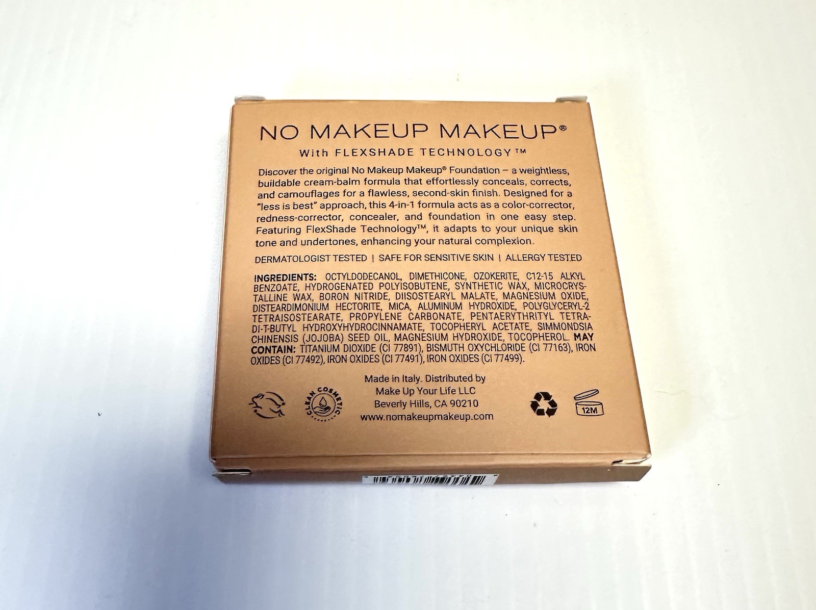 No Makeup Makeup- The Original Foundation Shade Tan