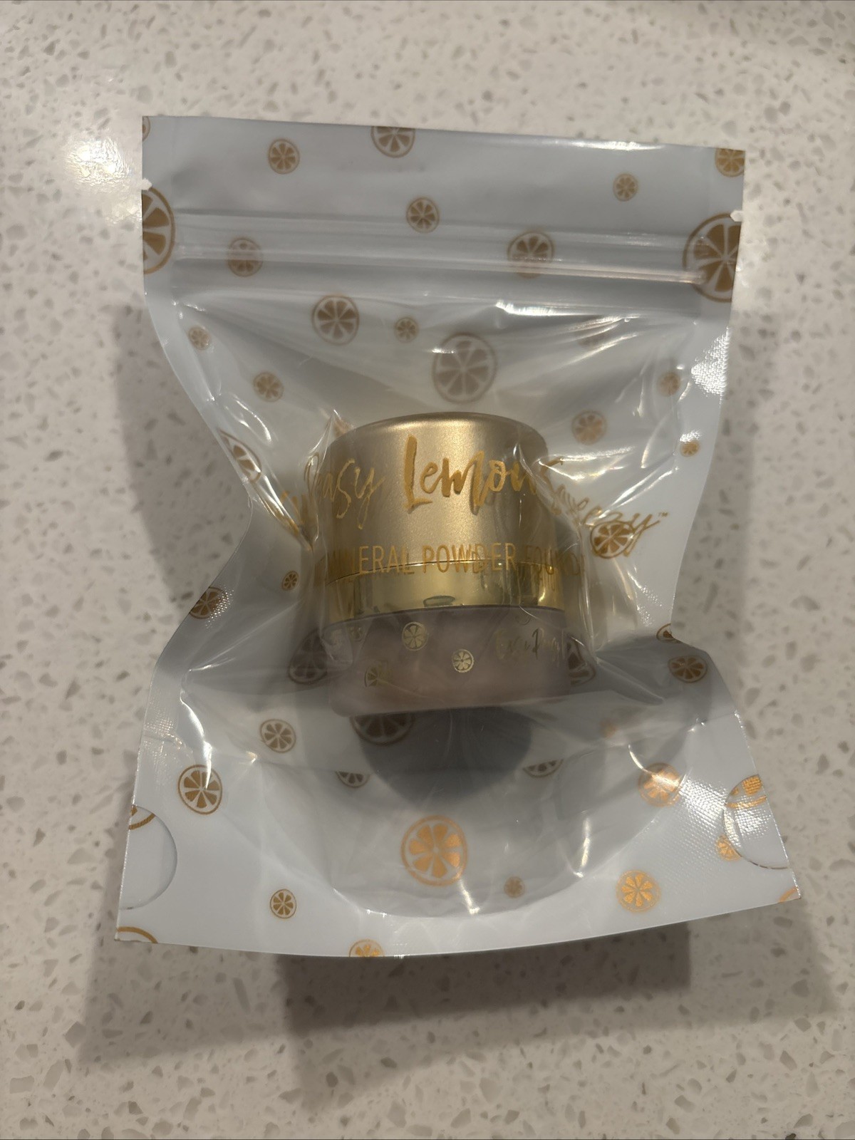 Belle Beauty Easy Peasy Powder Matte Mineral Foundation in MEDIUM 0.16oz Travel