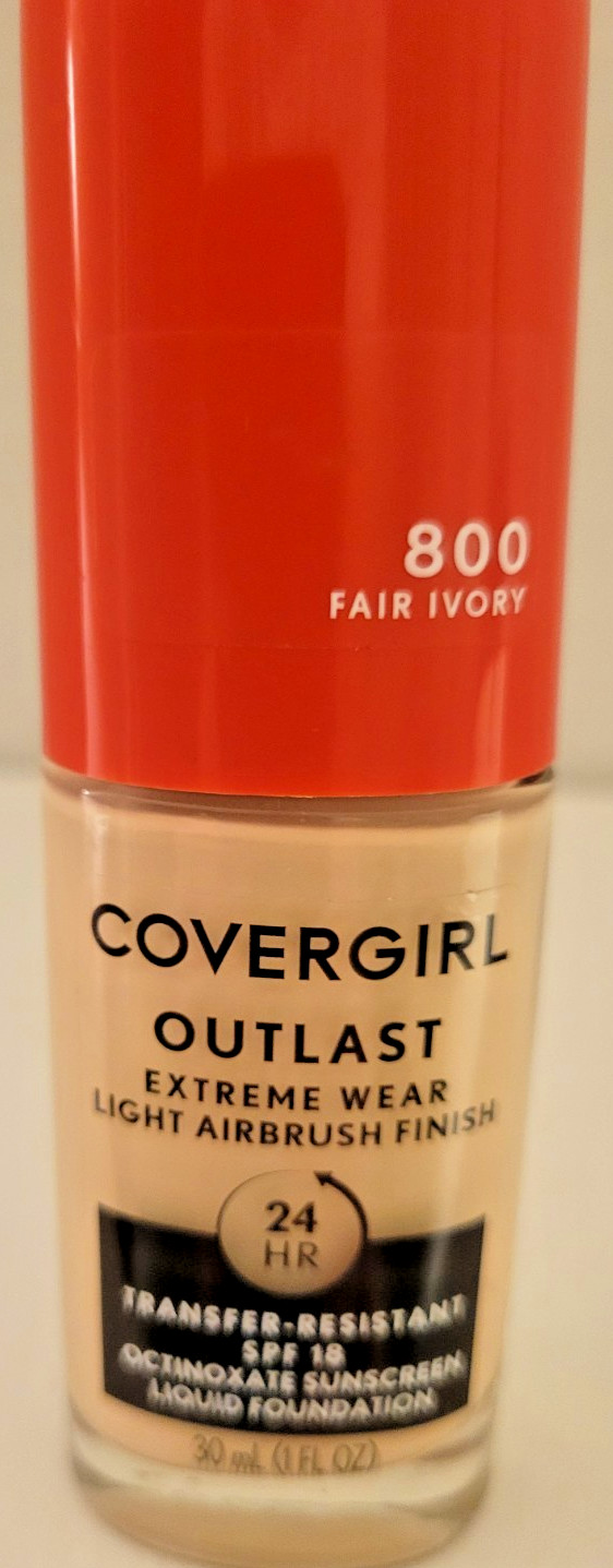 Cover Girl Fair Ivory Outlast Extreme Wear Light Airbrush Finish 30ml (1 oz)