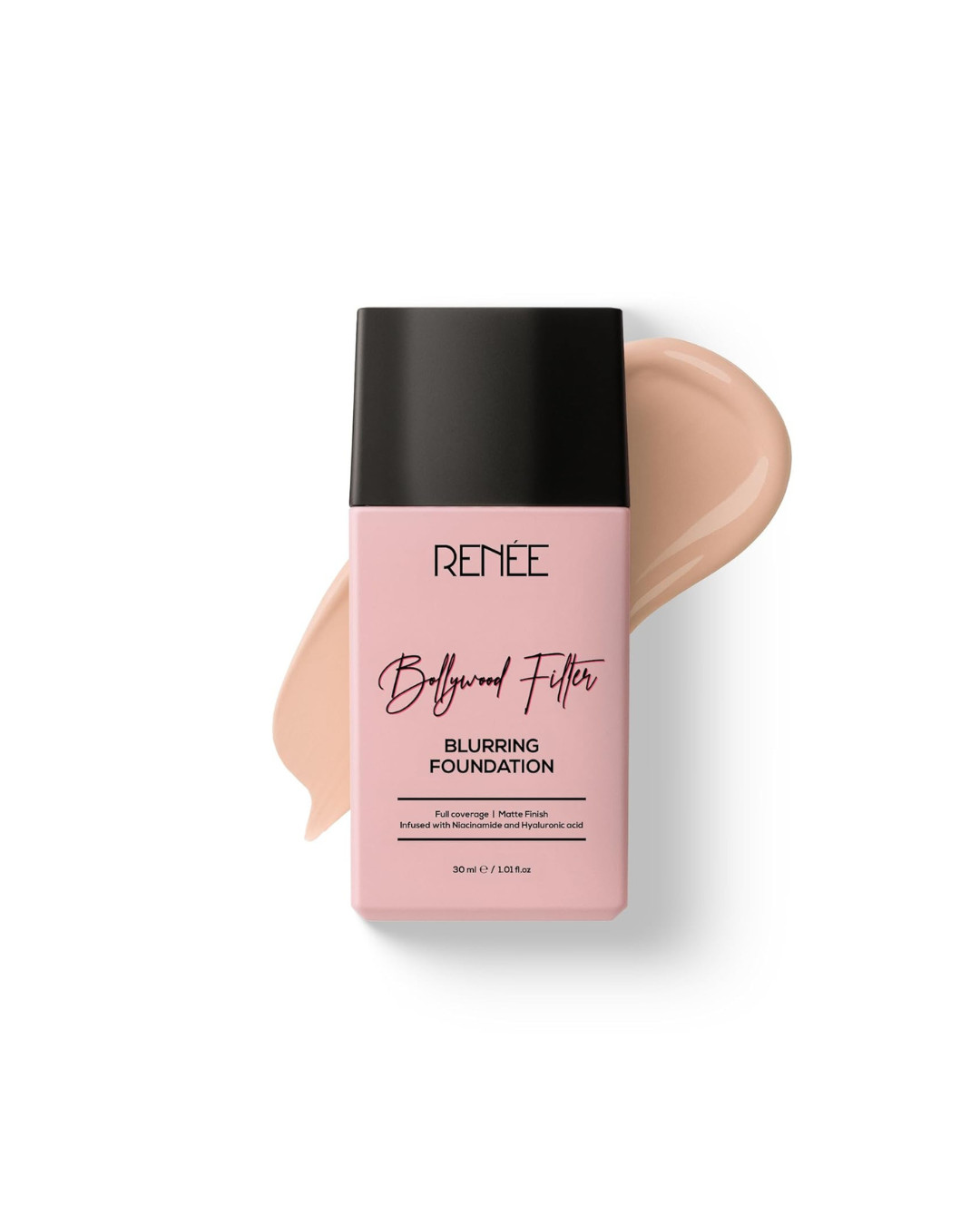 RENEE Bollywood Filter Blurring Liquid Foundation- Hazel Hush Full Coverage,30ml
