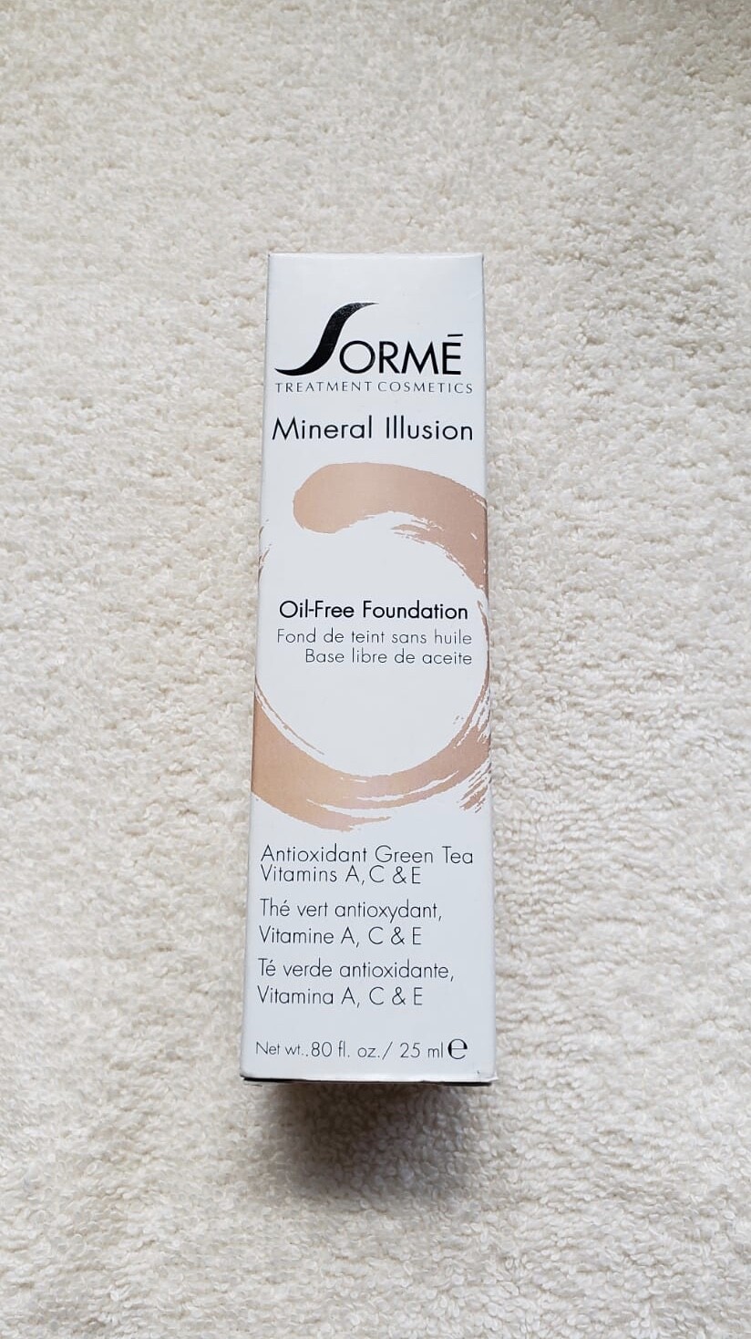 Sorme Mineral Illusion Oil-Free Foundation 80 Fl. oz/ 25 ml, NEW!!!