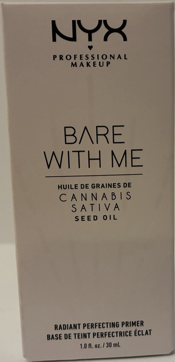NYX Bare With Me Radiant Perfecting Primer Hydrating Liquid Clear 1.0 fl oz
