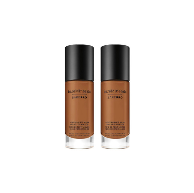 BareMinerals BarePro Liquid Foundation SPF 20 Mocha 31 Pack of 2