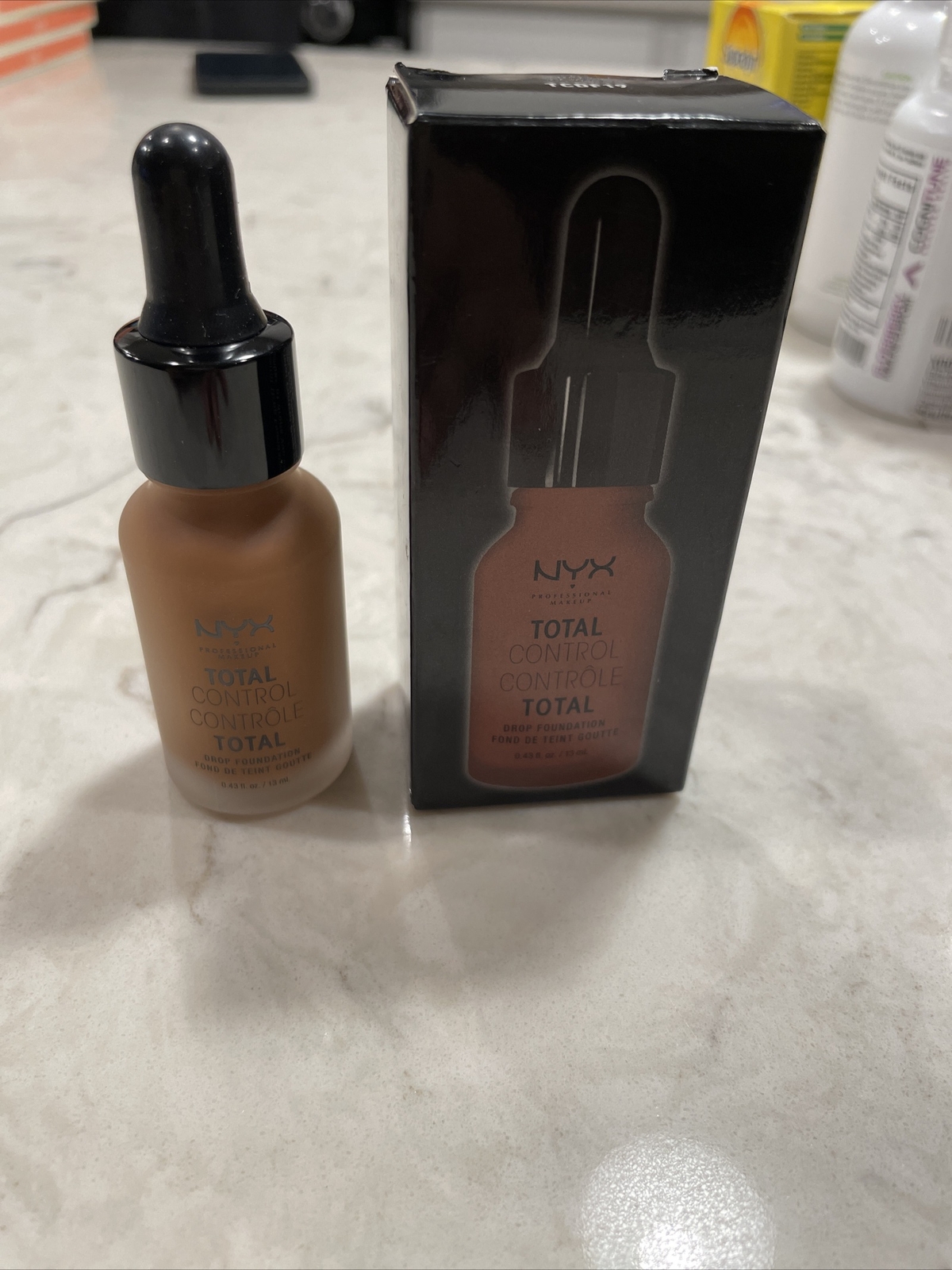 ❤NYX TOTAL CONTROL DROP FOUNDATION TCDF19 MOCHA 0.43 FL OZ (13mL) NEW