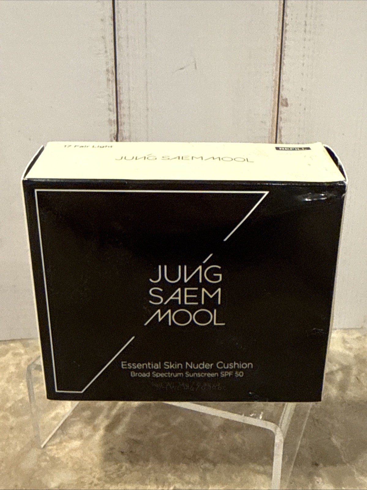 JUNG SAEM MOOL Essential Skin Nuder Cushion REFILL ~ 17 Fair Light Exp 3/10/2027