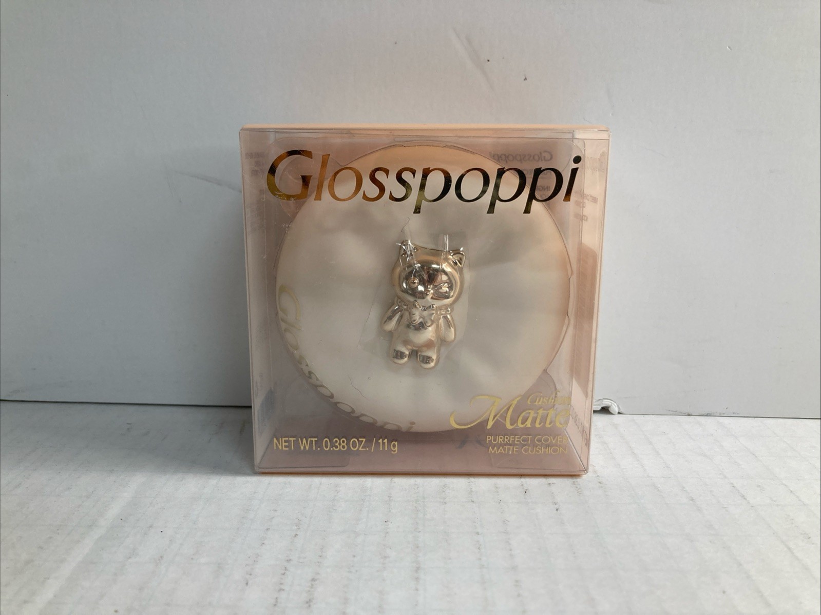Glosspoppi Purrfect Cover Matte Cushion Foundation Creme NC02 0.38 oz