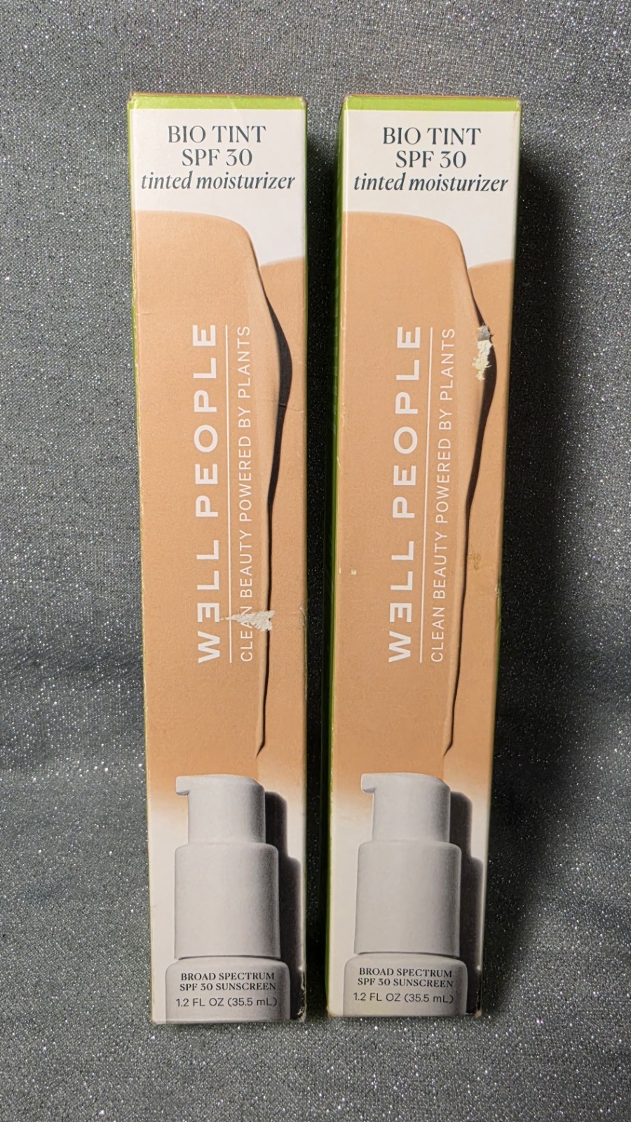 LOT OF 2 WELL PEOPLE Bio Tint SPF 30 Tinted Moisturizer ~ Shade 1C ~ New in Box