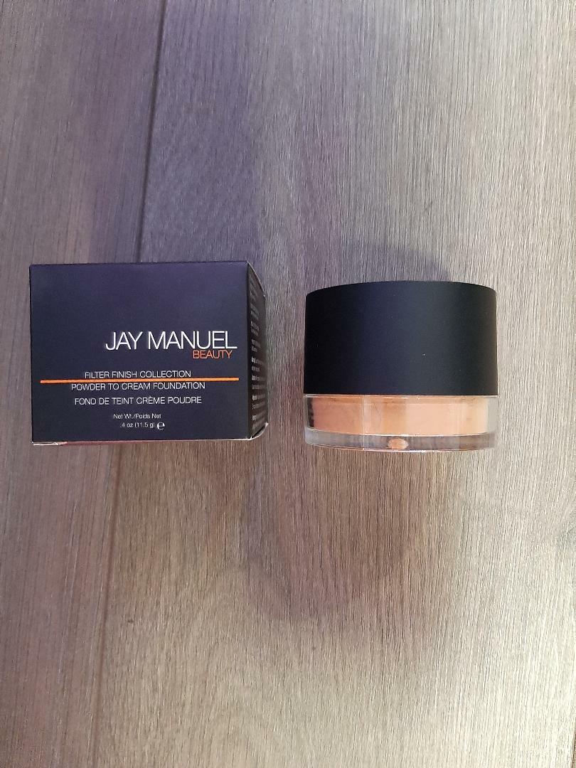 LOT OF 2 Jay Manuel Powder to Cream Foundation MEDIUM FILTER 2 Sealed