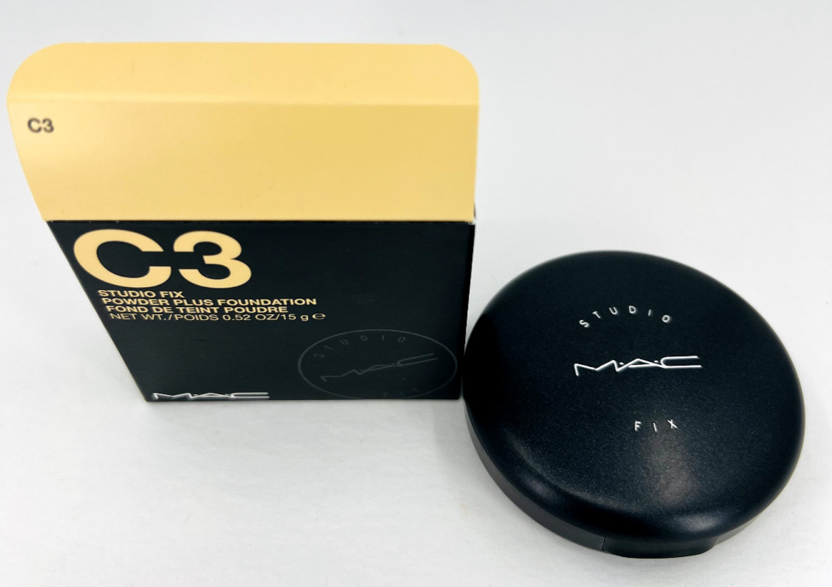 MAC Studio Fix Powder Plus Foundation – CHOOSE SHADE – 0.52oz./15g