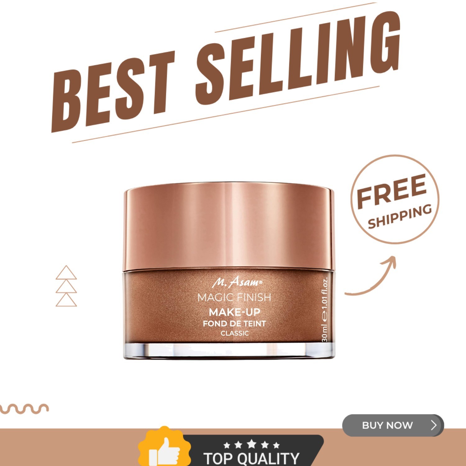 Ultra-Luxe Magic Finish Mousse – Conceals Redness & Dark Spots Effortlessly