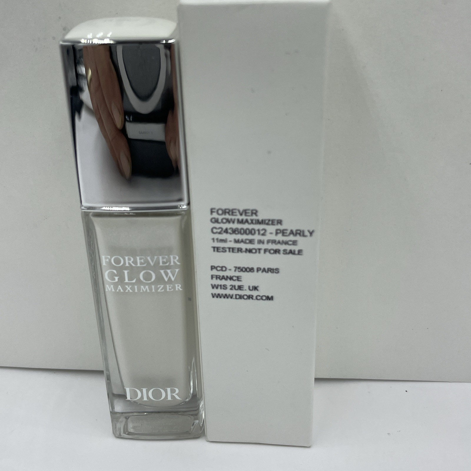 DIOR Forever Glow Maximizer PEARLY Liquid Highlighter 0.37 oz/11 ml NEW tester