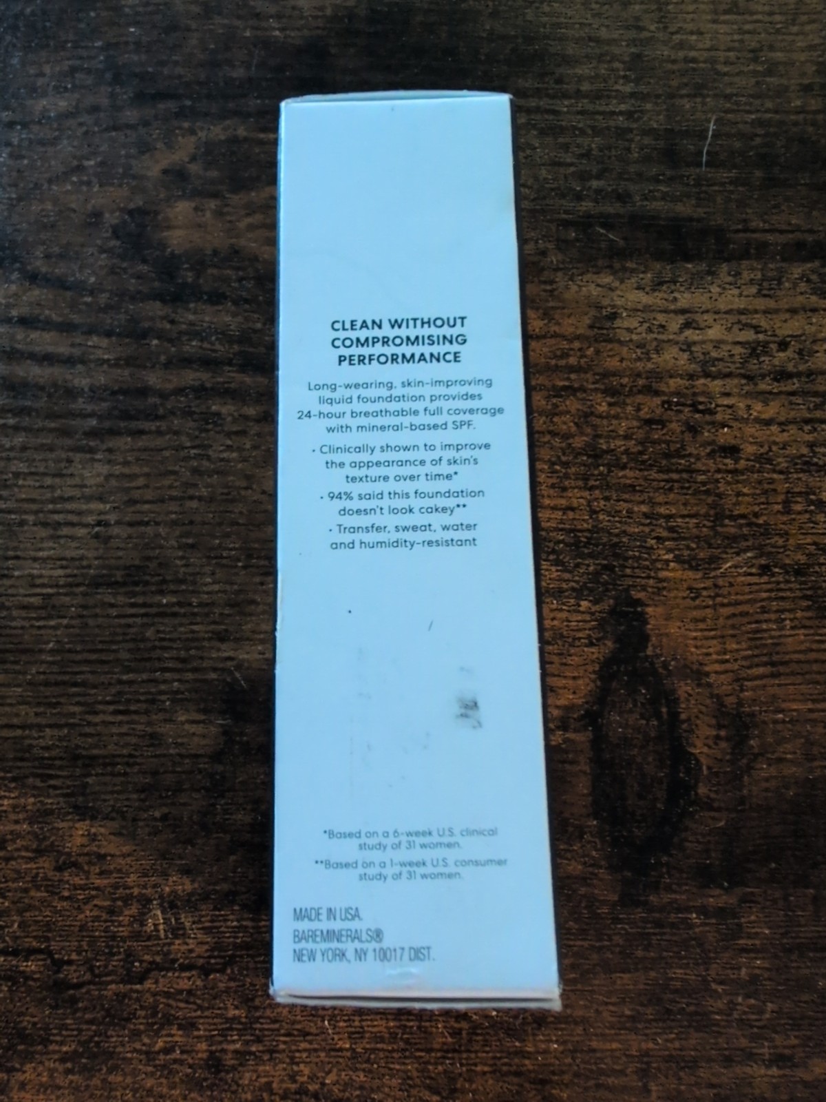 bareMinerals Barepro Performance Liquid 1 oz Foundation SPF 20 Mocha New
