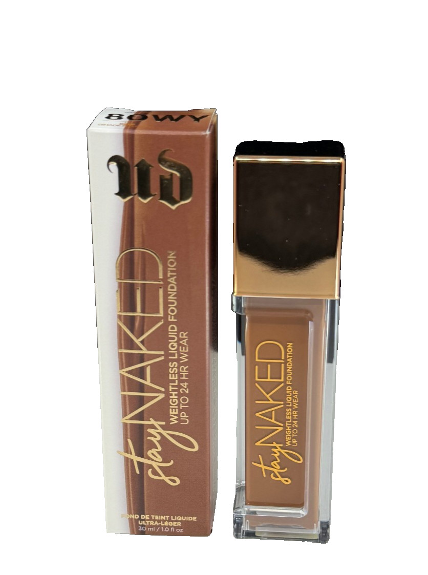 Urban Decay Stay Naked 80WY Weightless Liquid Foundation 30ml/1oz – NIB