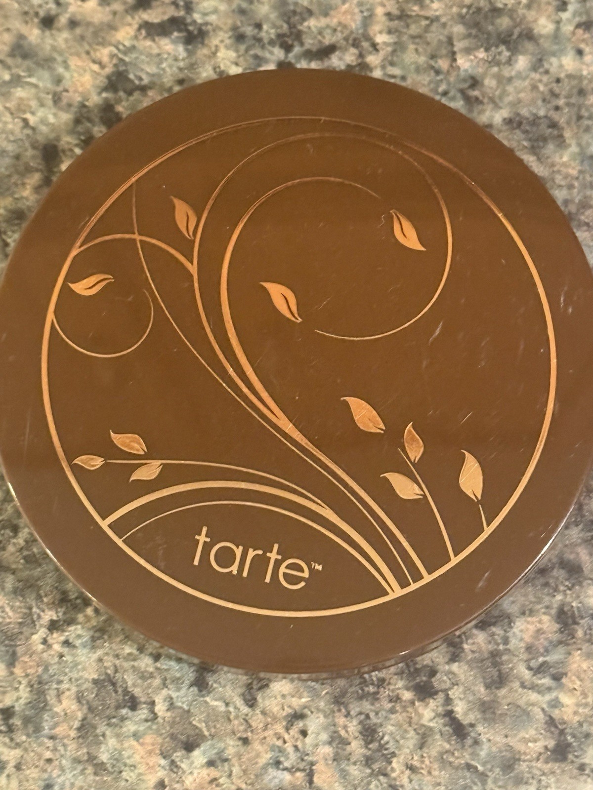 Tarte Amazonian Clay Smoothing Balm~Deep~NWOB/Compact Scratched~0.31 Oz
