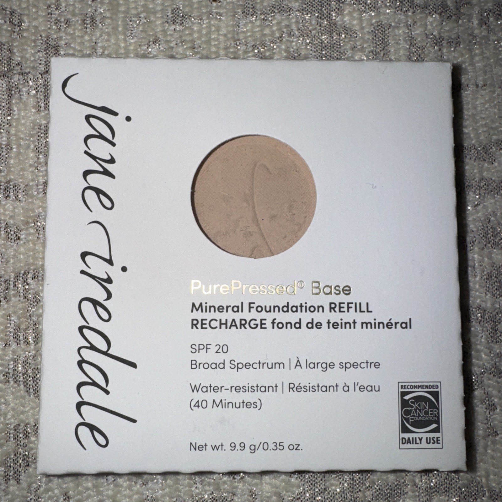 Jane Iredale, Pure Pressed Base Mineral Foundation Ivory SPF 20