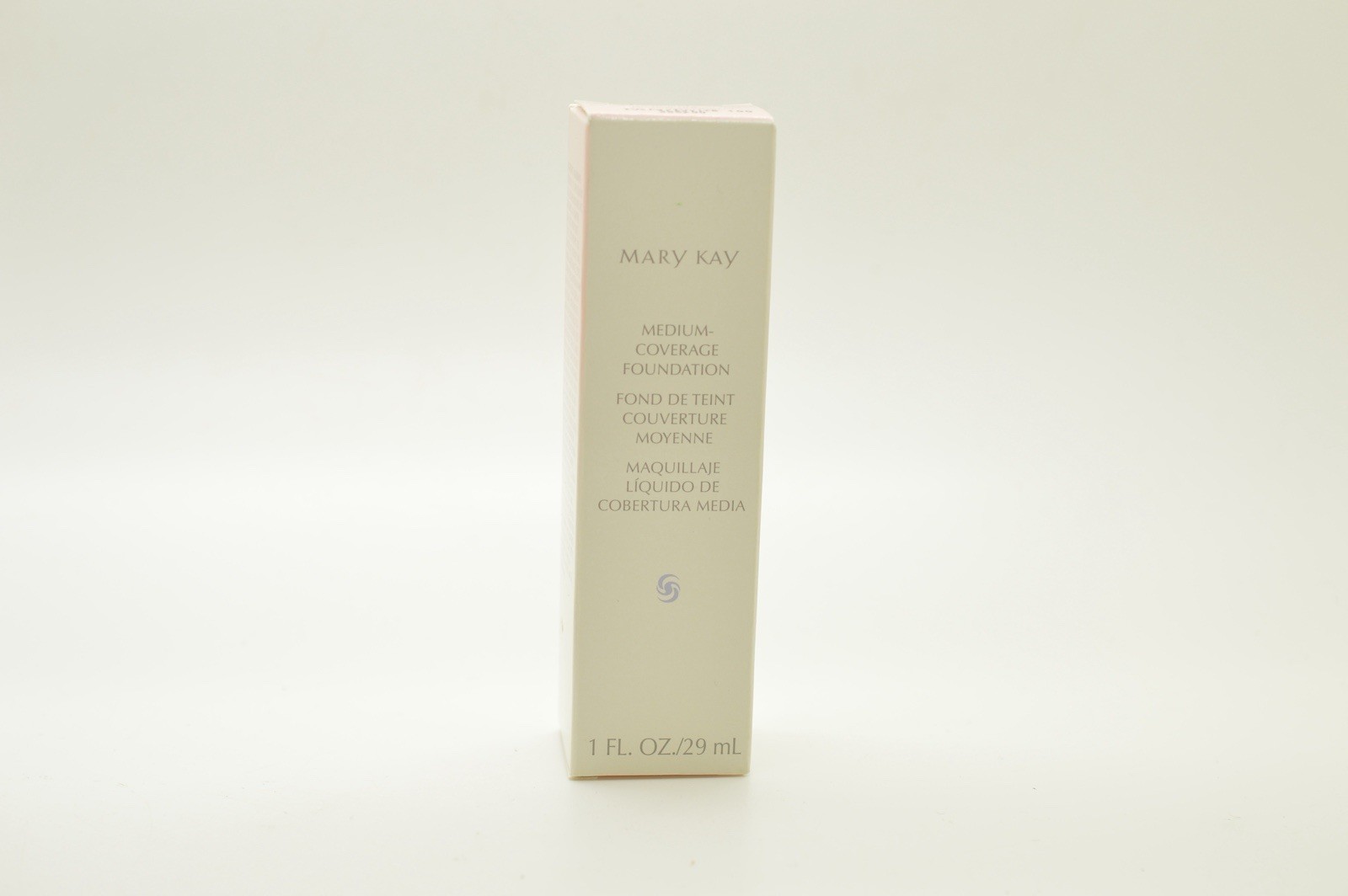 Mary Kay Medium Coverage Foundation Ivory 100 Pink Cap New In Box Discontinued