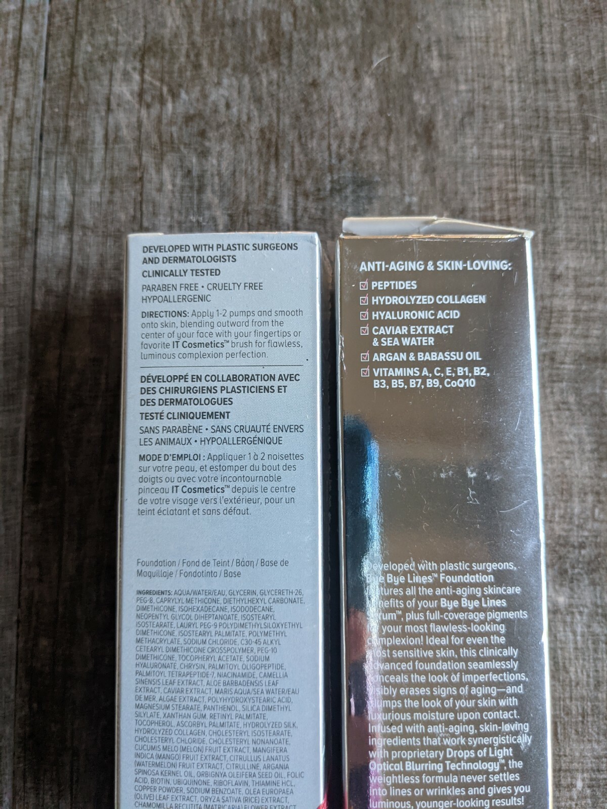 NIB Sealed IT Cosmetics Bye Bye Lines Foundation Deep Anti-Aging