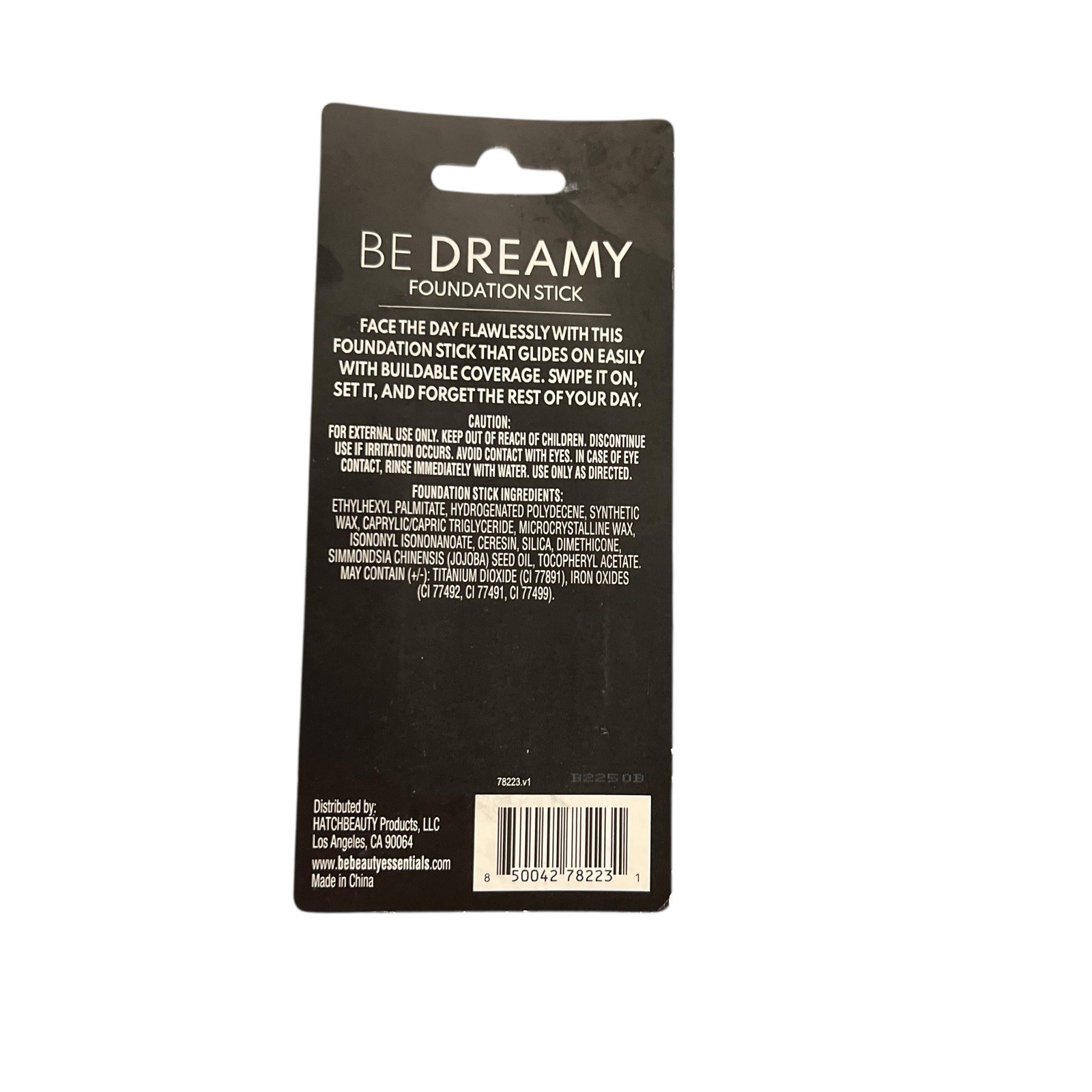 BE Beauty Essentials Foundation Stick LIGHT NEW Buildable Coverage Swipe & Set