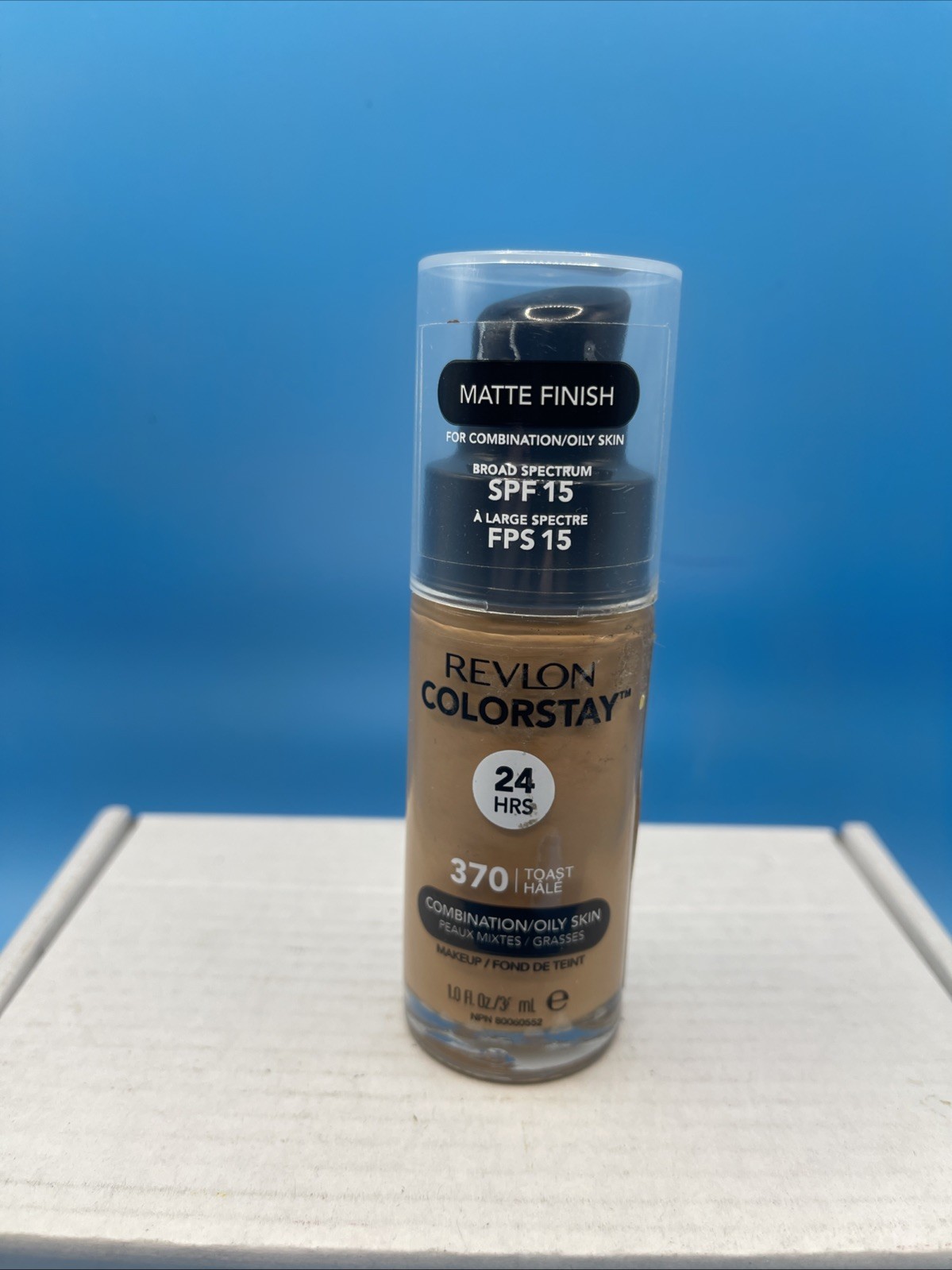 Revlon ColorStay MATTE FINISH Foundation – 370 Toast -NEW AS PICTURED