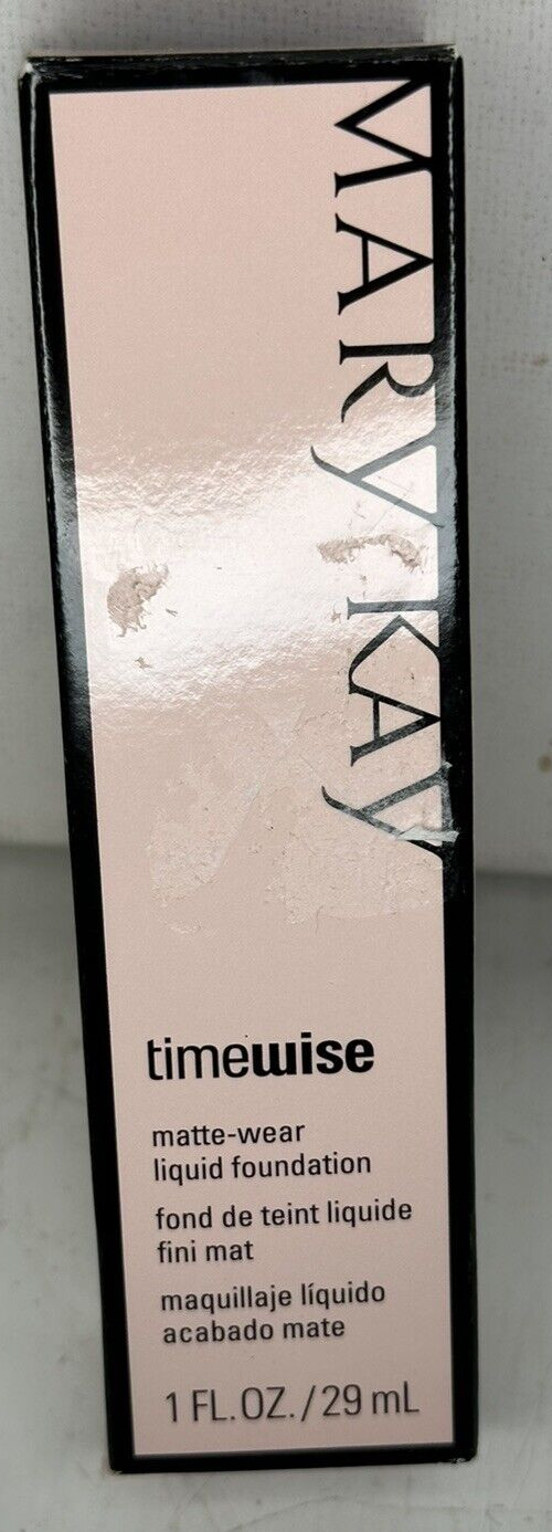 NEW Mary Kay Timewise IVORY 4 Matte Wear Liquid Foundation 1oz 038753 DISCONT.