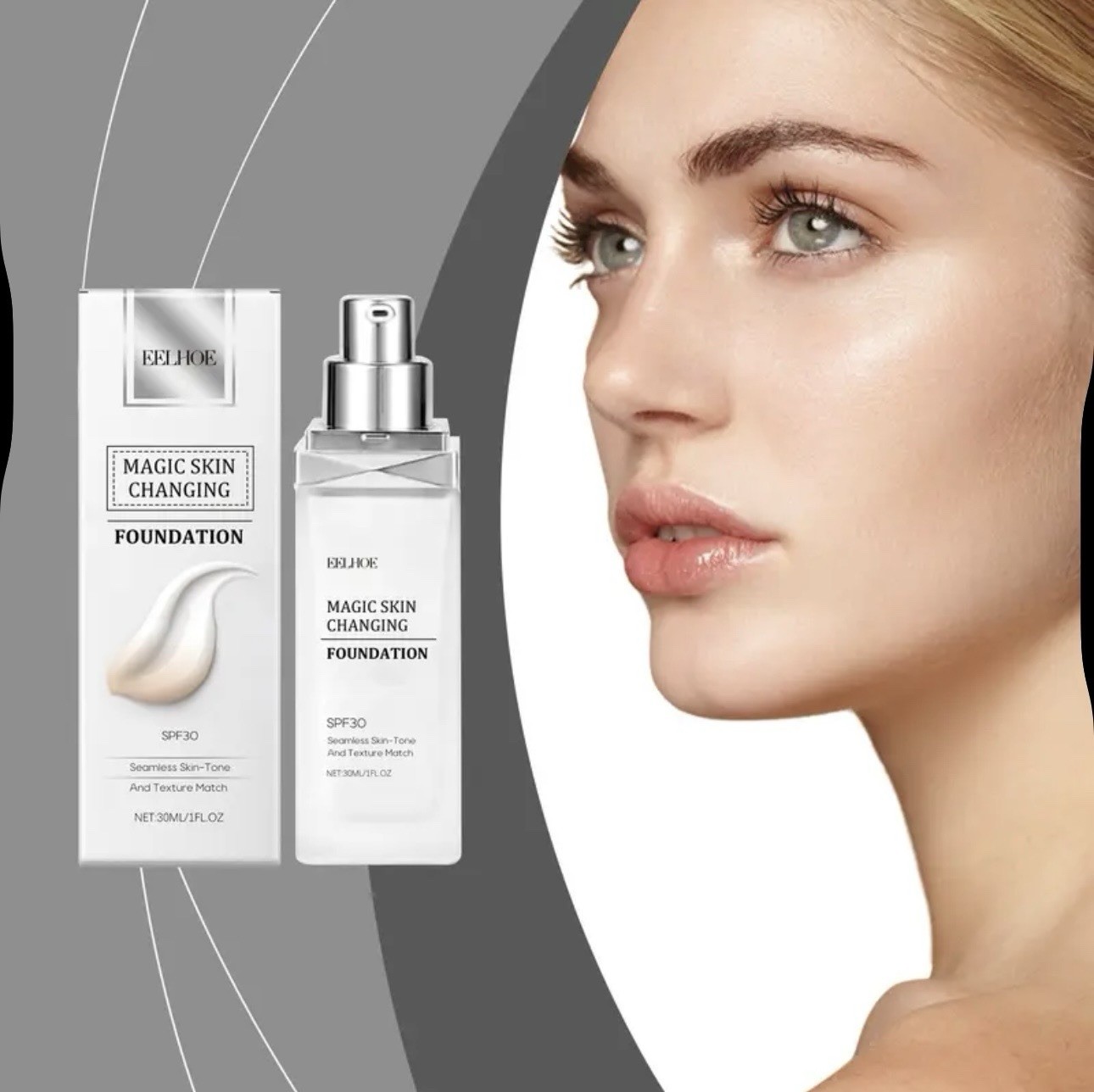 Magic Skin Changing Foundation Moisturizing And Brightening Liquid Foundation