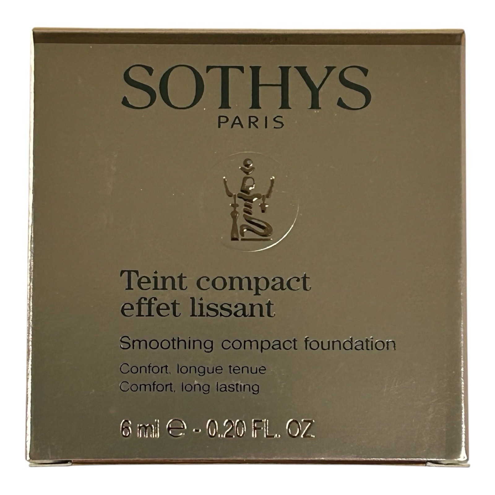 Sothys Paris Smoothing Compact Foundation 2. Vent de sable 0.2 oz Made In Italy