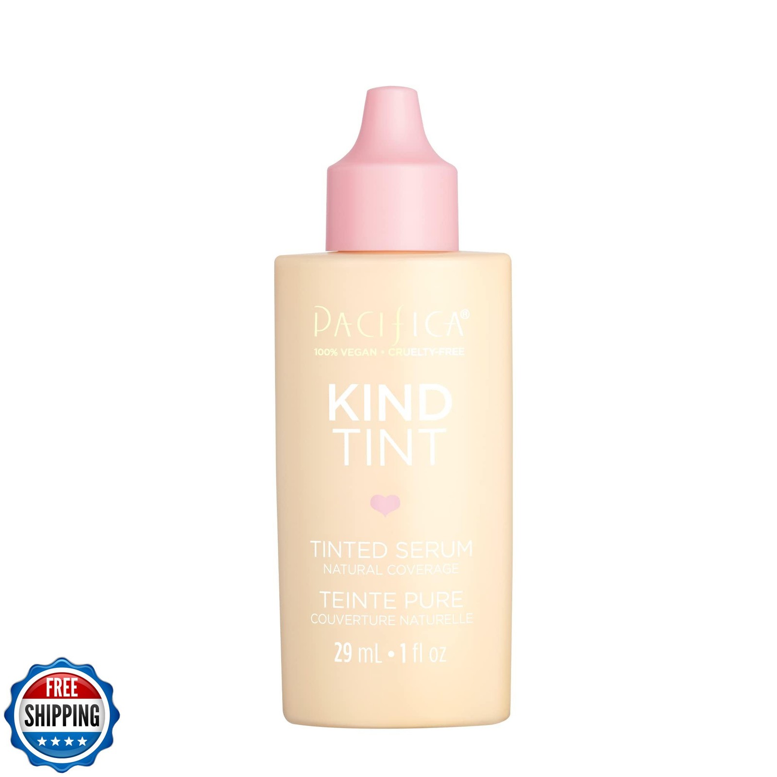 Pacifica Tinted Moisturizer – Kind Tint Serum, Lightweight Hydrating Foundati