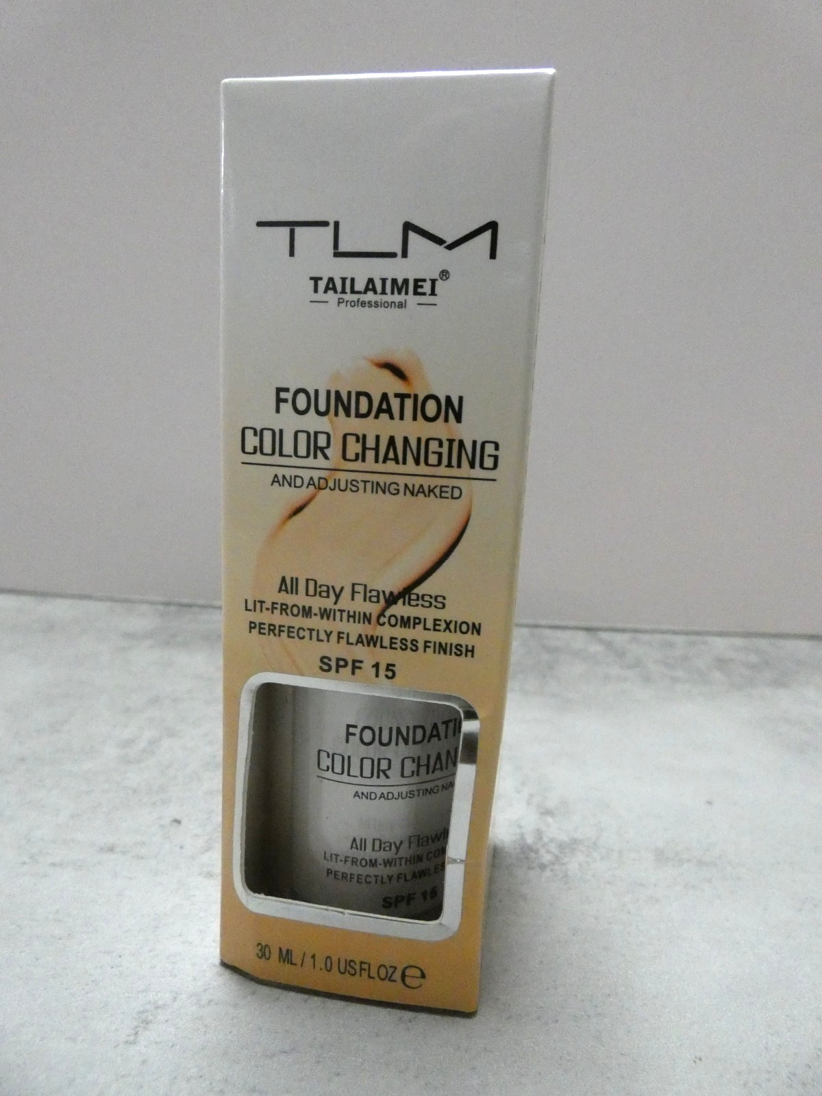 TLM Tailaimei New Color Changing Adjusting Foundation 1 fl oz 30 ml New Korea
