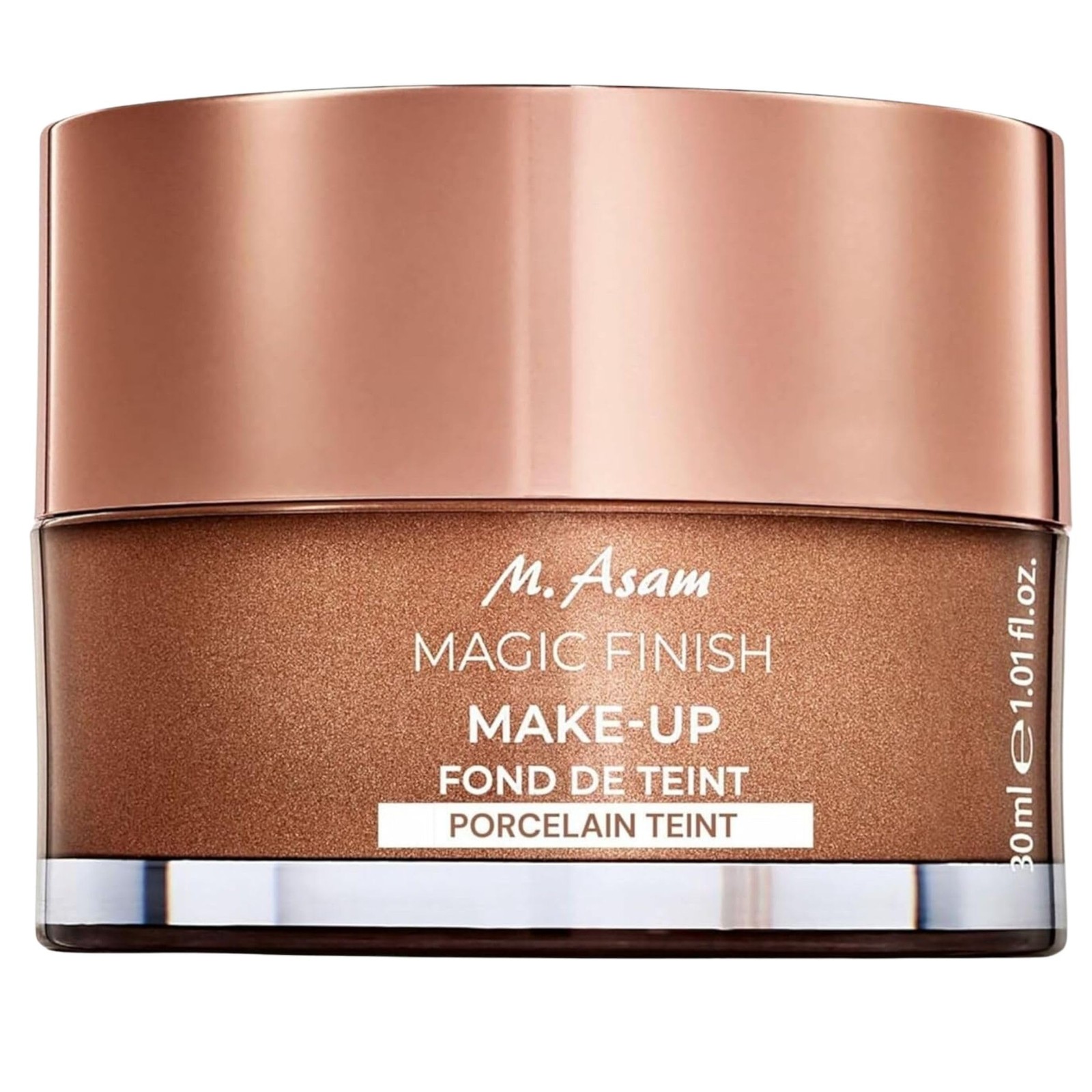 M. Asam Magic Finish Porcelain Mousse 1.01oz Light