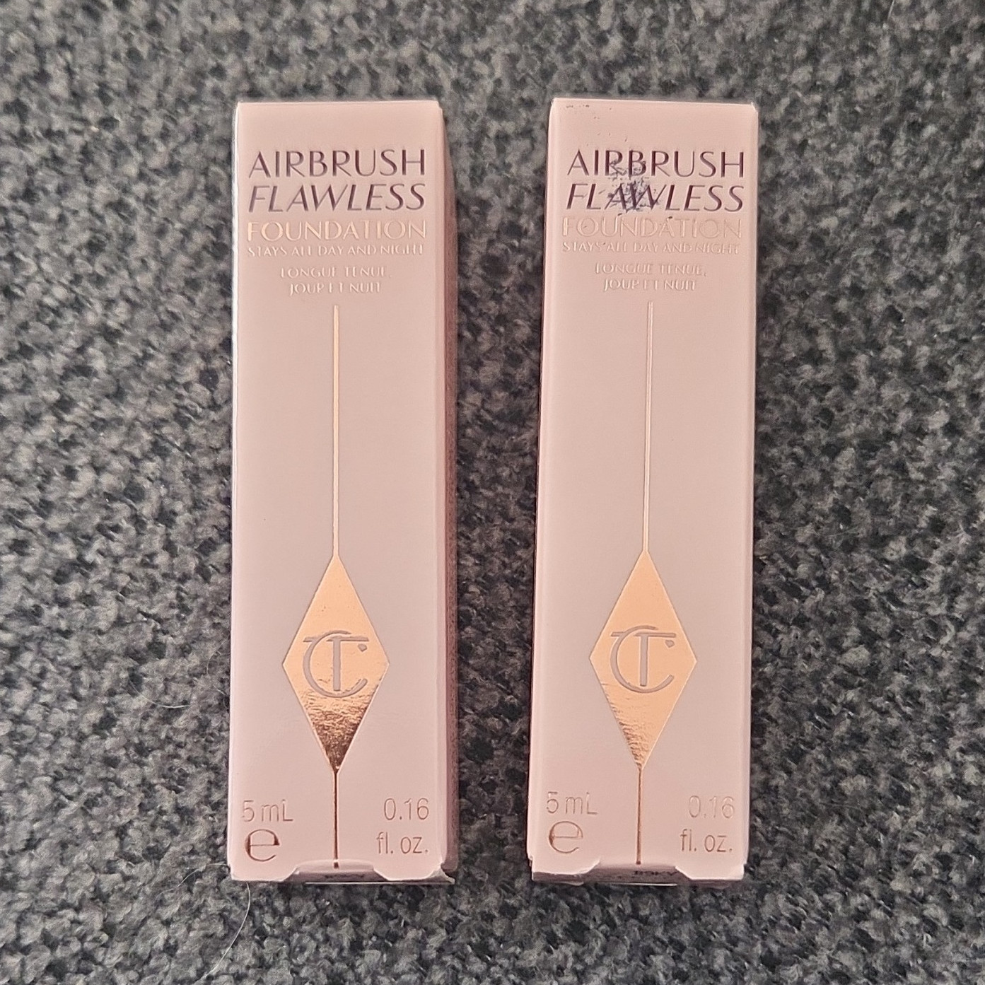 Charlotte Tilbury Airbrush Flawless Foundation Shade 16 Neutral Travel 5 mL