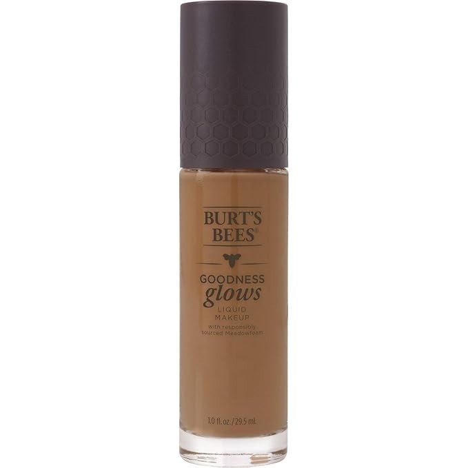 2 Pack-Burt’s Bees Goodness Glows Liquid Makeup, Chestnut – 1.0 Ounce
