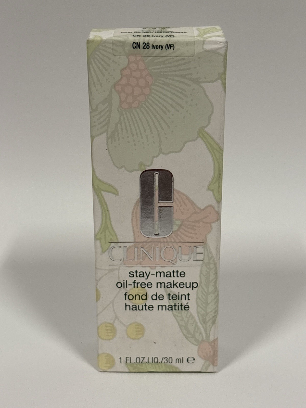 Clinique Stay-Matte Oil-Free Makeup CN 28 Ivory 1oz/30ml