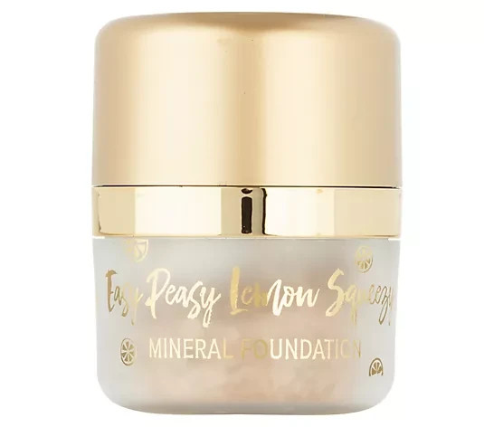 Belle Beauty By Kim Gravel Easy Peasy Powder Matte Mineral Foundation in MED TAN