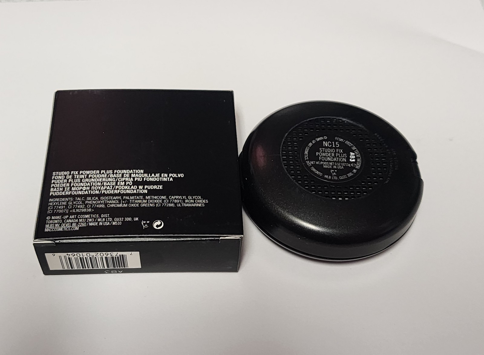 MAC NC15 Studio Fix Powder Plus Foundation Original Formula