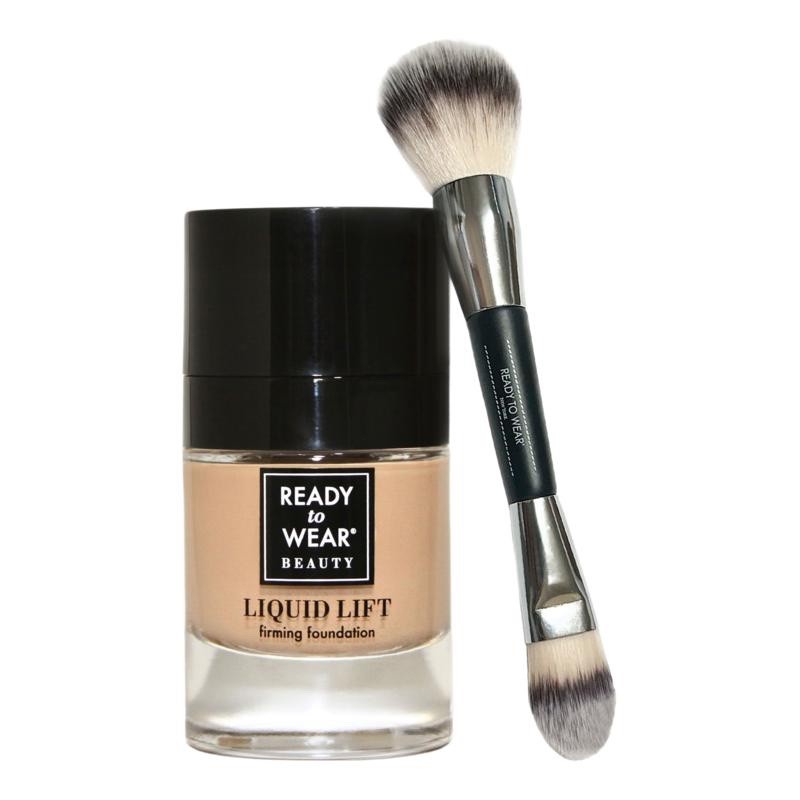 ReadyToWear Liquid Lift Foundation with Dual Brush—Medium