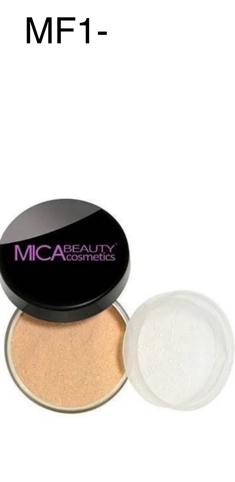 MICA BEAUTY MINERAL FOUNDATION POWDER MF-1 – Forcelain BRAND NEW
