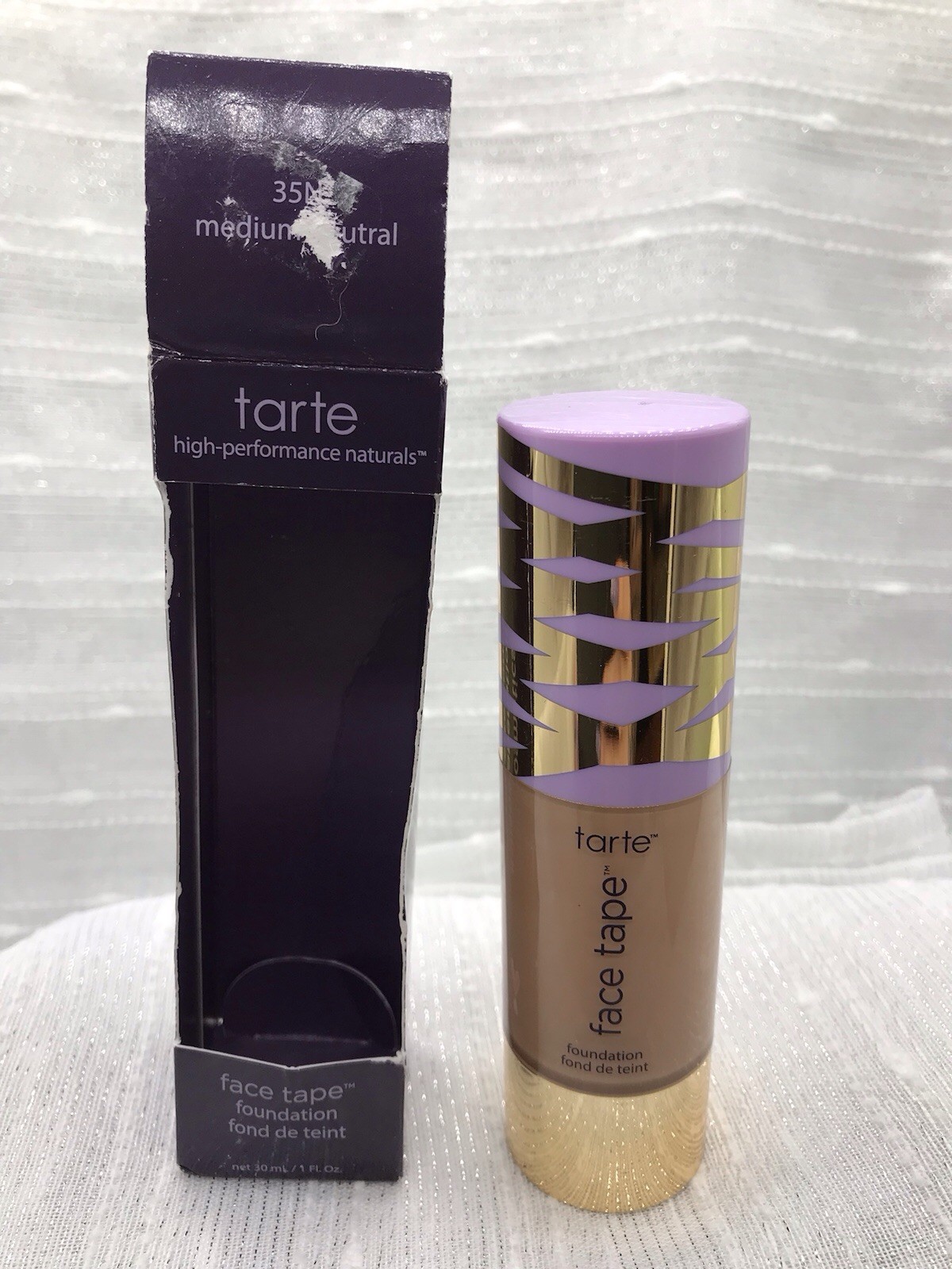 Tarte Face Tape Foundation – 35N MEDIUM NEUTRAL – 30ml/1 fl. oz. NEW IN BOX