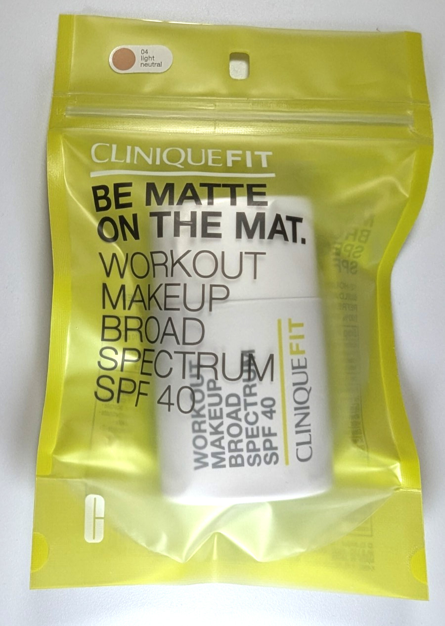 Clinique Fit Workout Makeup SPF 40 Foundation 04 Light Neutral – 1 Oz RARE!