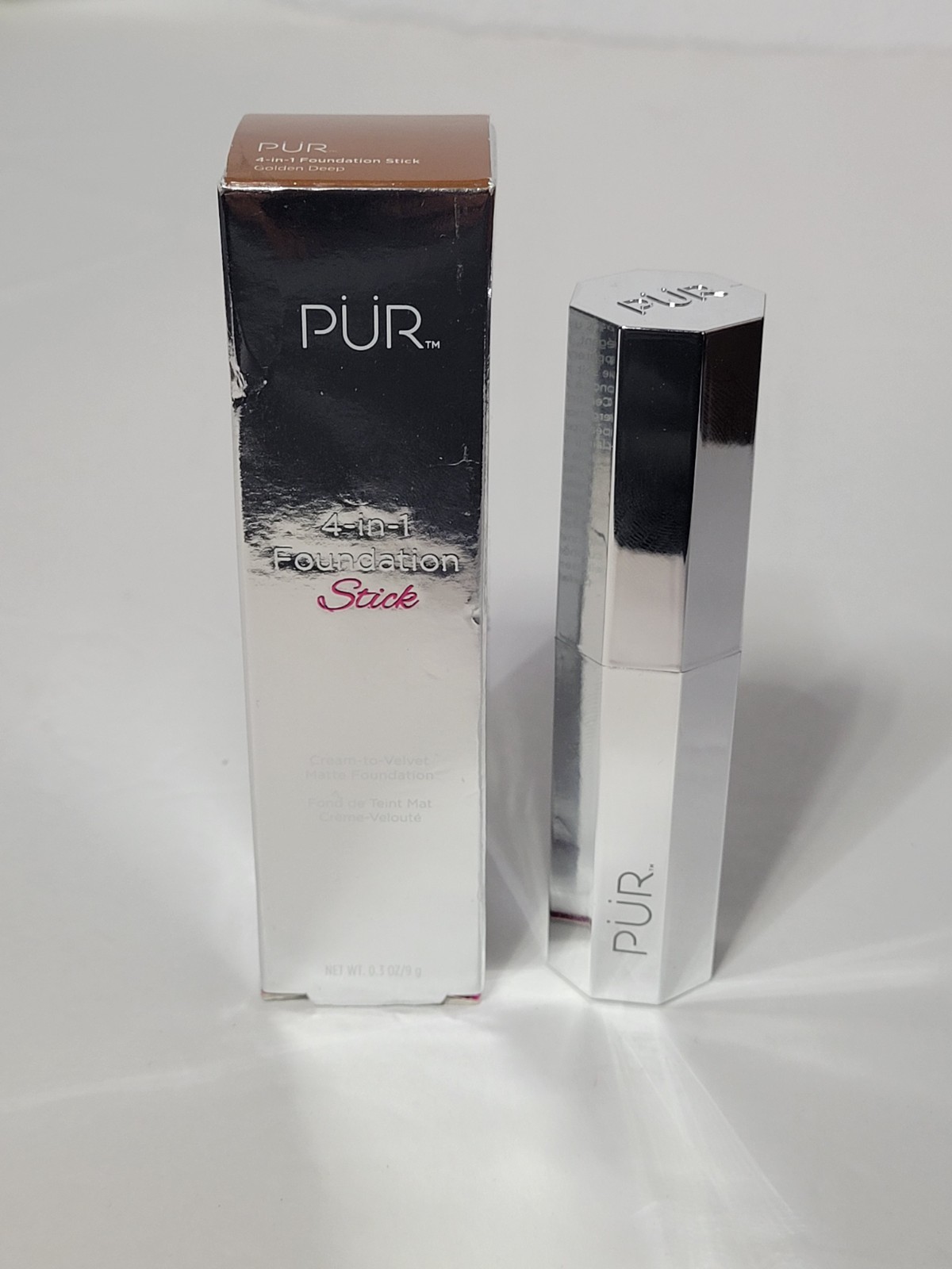 PUR 4-in-1 Foundation Stick Golden Deep