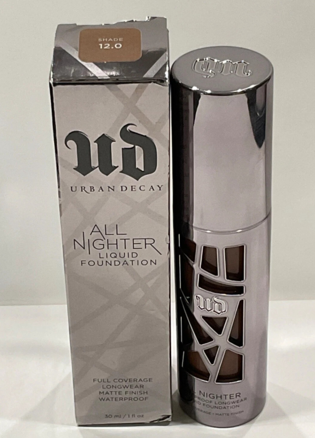 Urban Decay All Nighter Liquid Foundation – 12.0 RARE – Discontinued