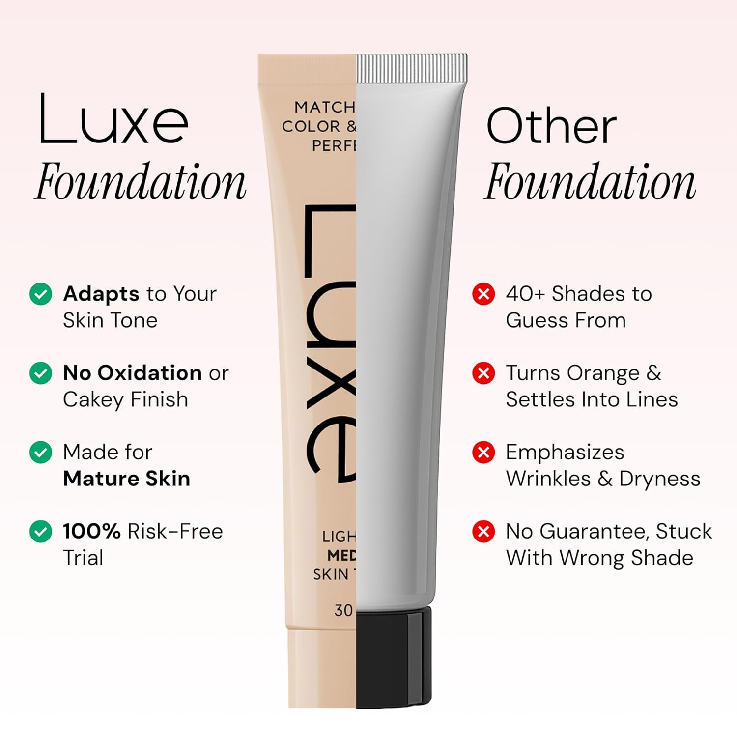 Color Changing Foundation – Light