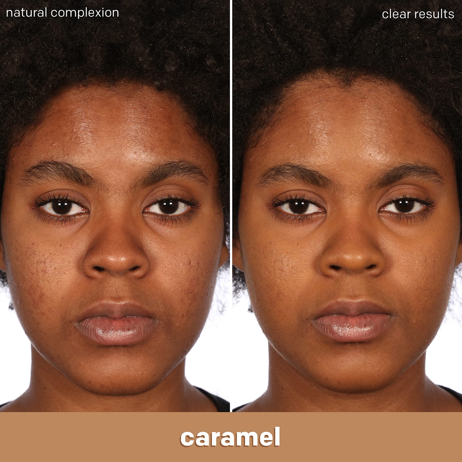 Almay Clear Complexion Acne Foundation Makeup Sensitive Skin #800 Caramel