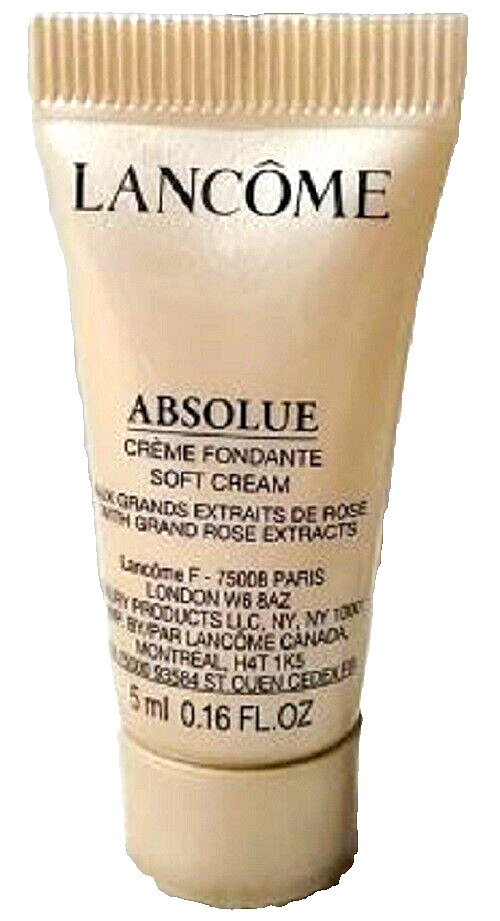 NEW Lancome Absolue Foundation Cream Creme Fondante Soft Face Cream 0.16 OZ/5ml