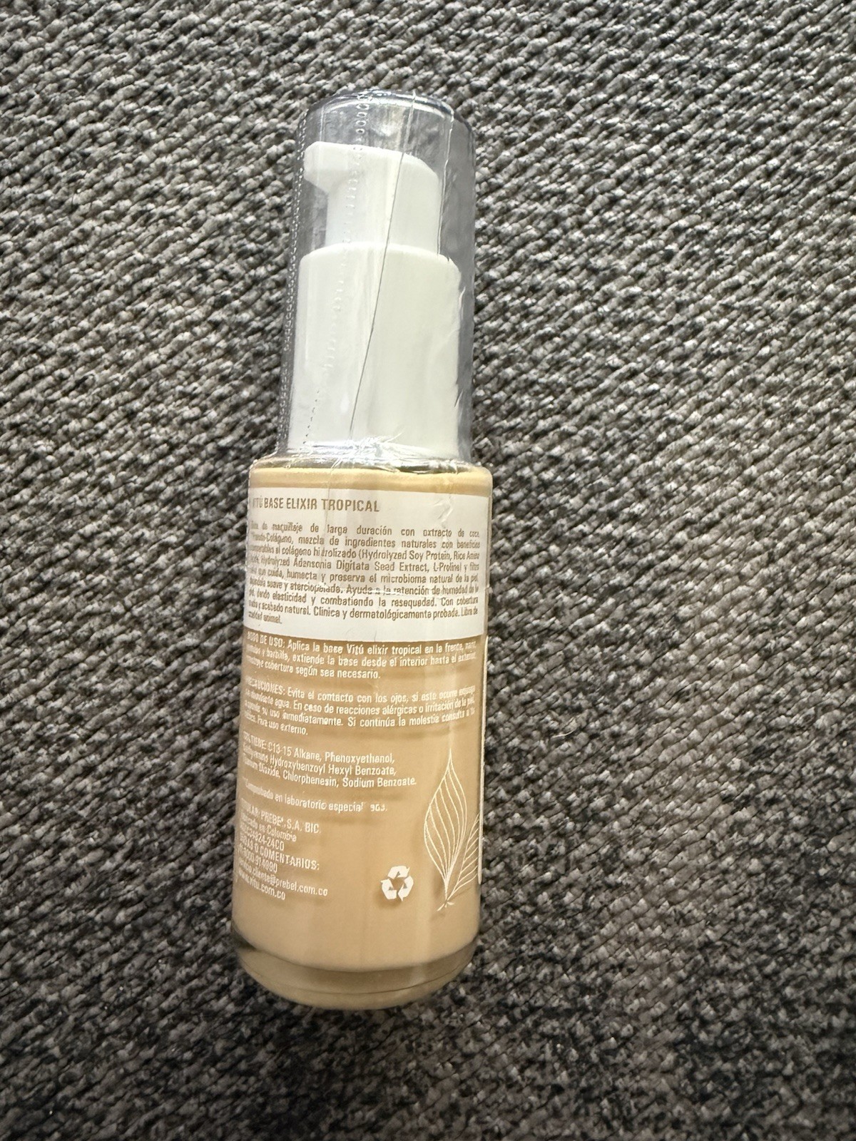 Vitu Elixir Tropical Foundation SPF Coconut & Collagen Glow ✨
