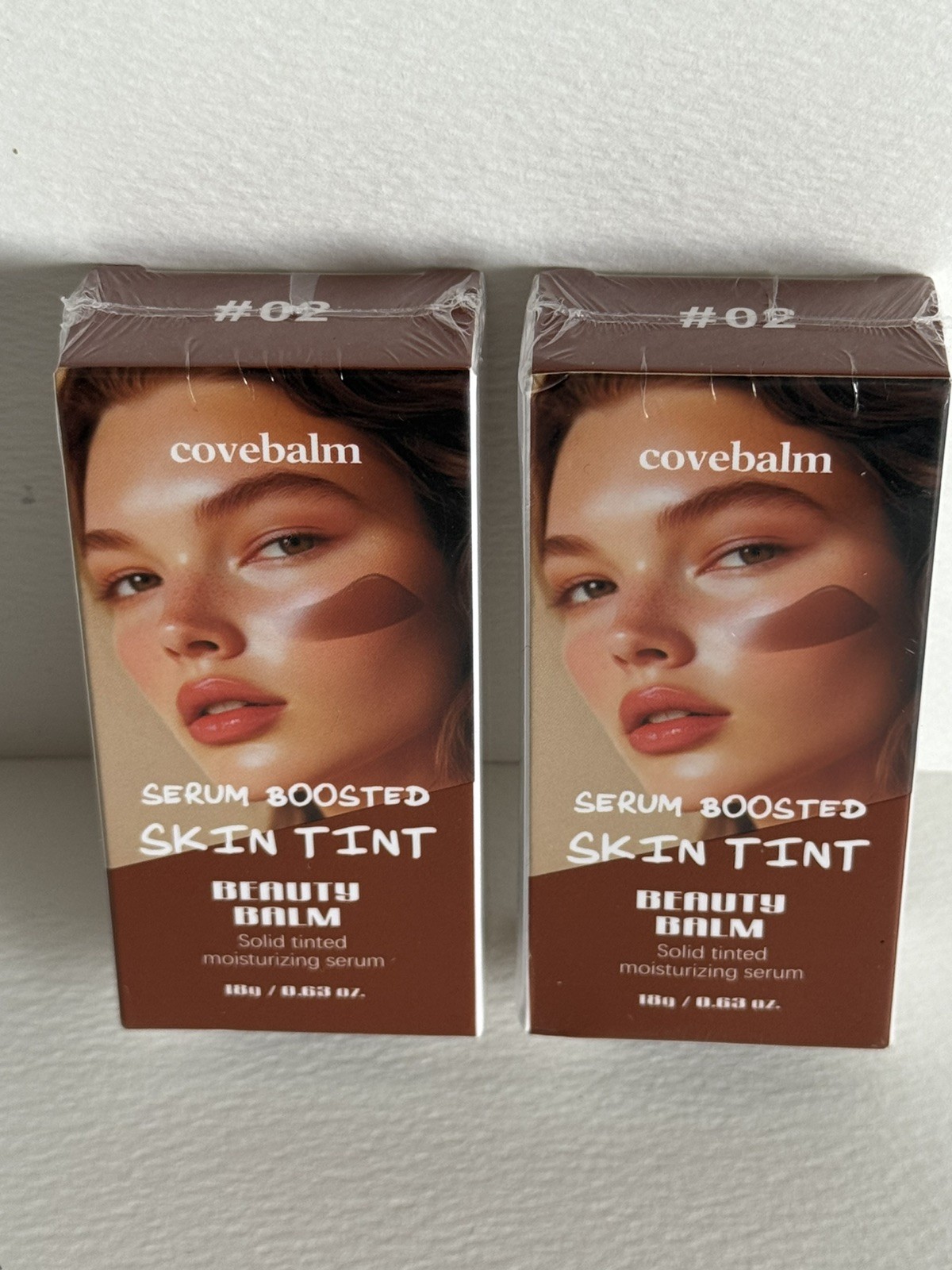 ( 2 PACK ) Beauty Balm Serum Boosted Skin Tint Hydrating( #02 )18g Each Exp:2028