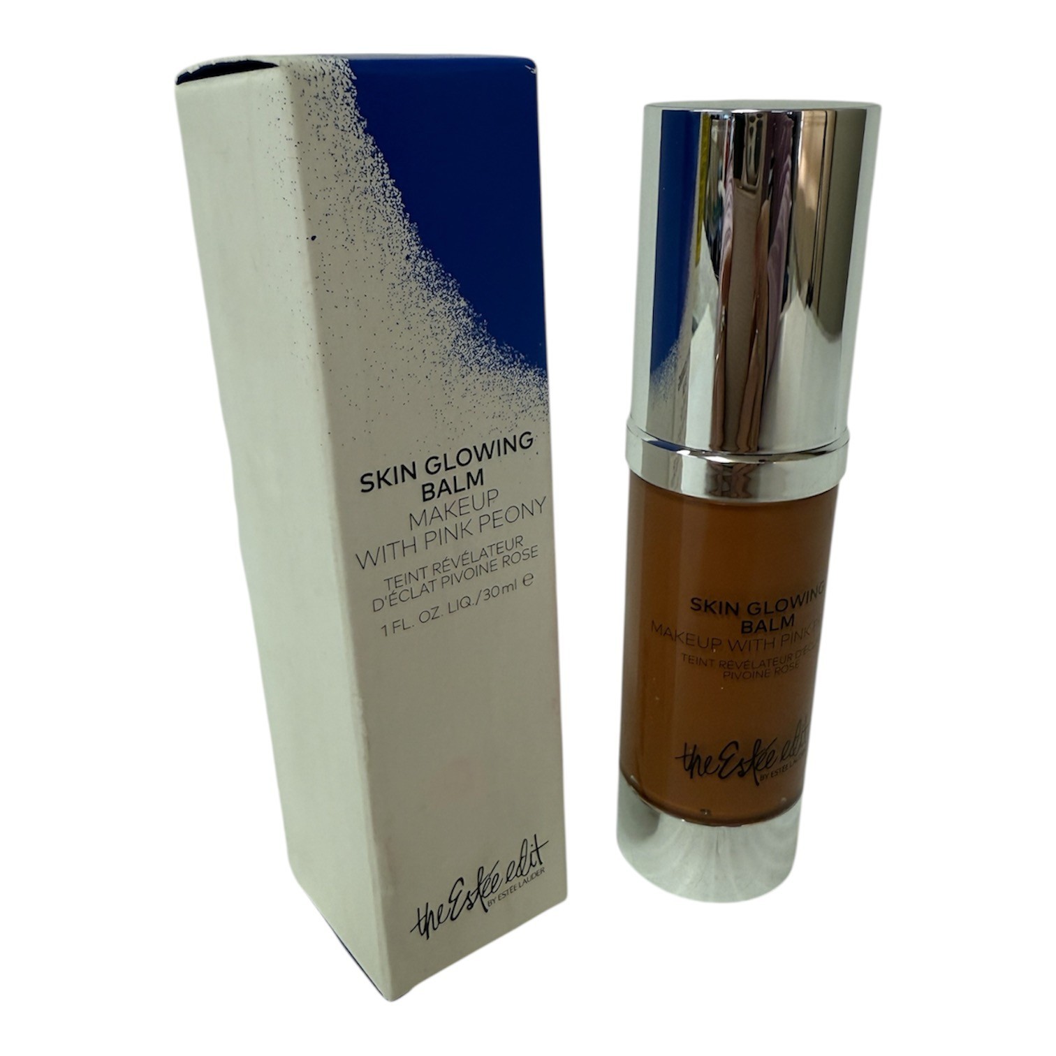 Estee Lauder Skin Glowing Balm Makeup With Pink Peony 510 Truffle New In Box