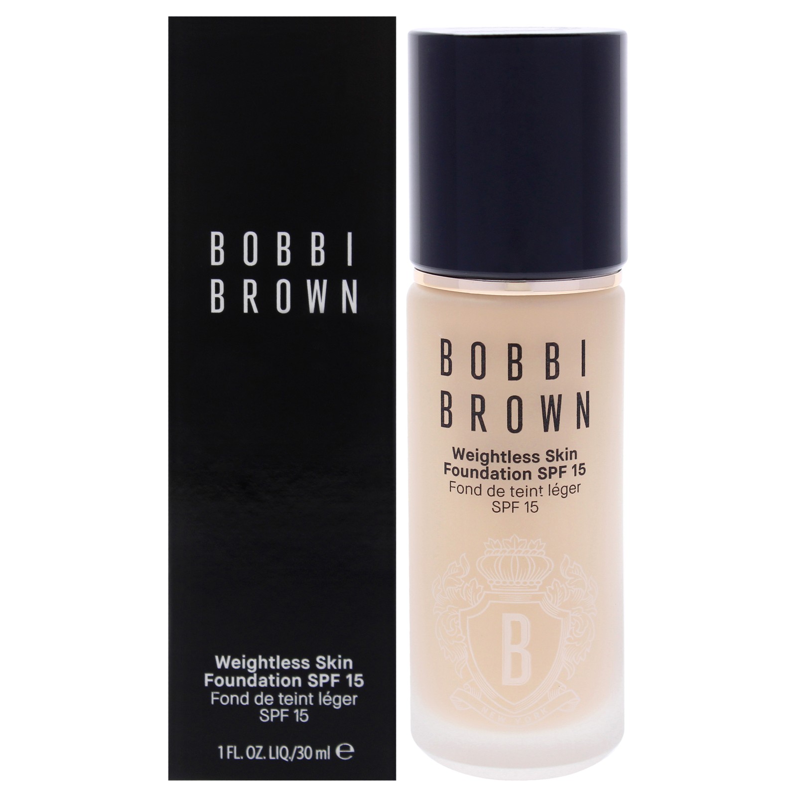 Bobbi Brown Weightless Skin Foundation SPF 15 – NW-022 Neutral Warm Ivory – 1 oz