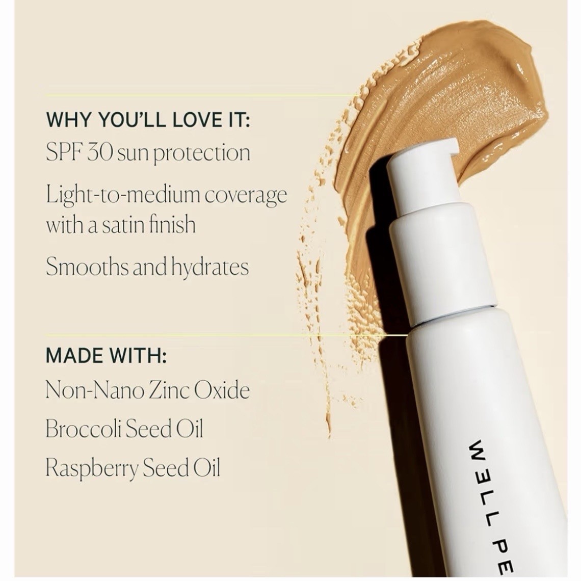 WELL PEOPLE Bio Tint SPF 30 Tinted Moisturizer ~ Shade 1C ~ New in Box