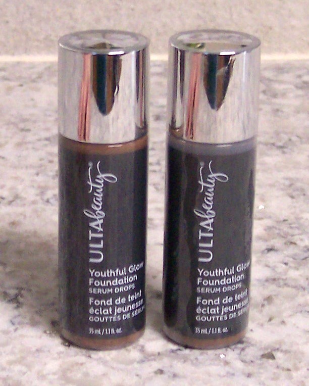 TWO Ulta Beauty Youthful Glow Foundation Serum Drops Your Choice NEW SEALED