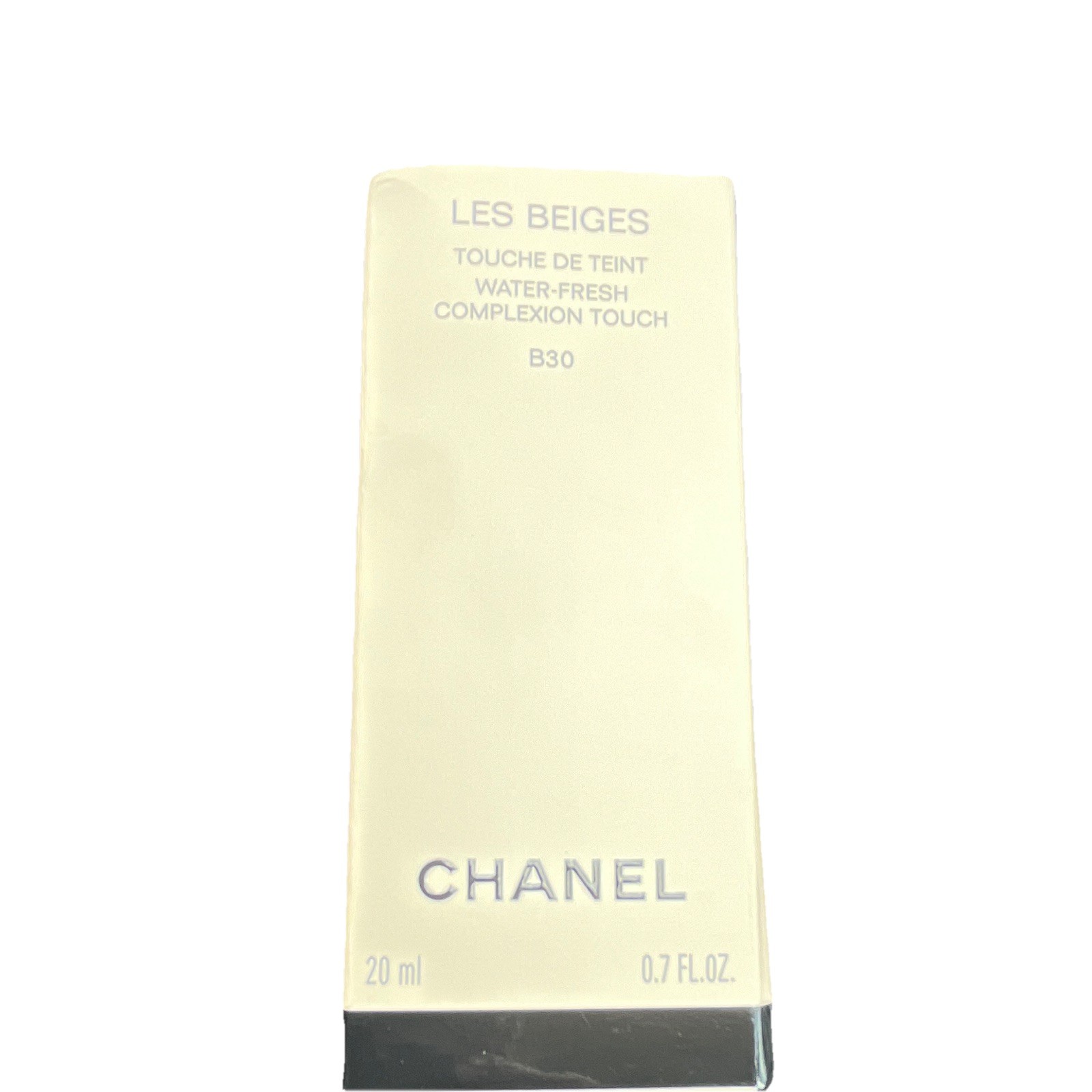 CHANEL LES BEIGES Water-Fresh Foundation B30 Hydrating Sheer Natural 0.7oz